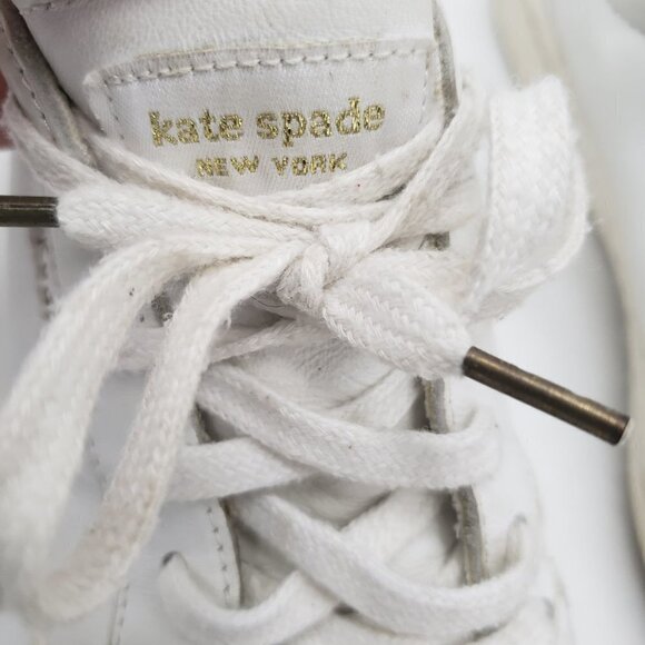 Keds x Kate Spade Ace Leather Leopard Sneakers Women's size 6 - Picture 3 of 12